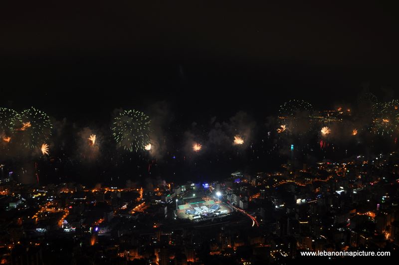 Jounieh Fireworks Summer 2015