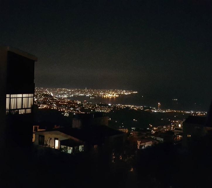 Jounieh from Ballouneh 💕💕 ... jounieh  jouniehbay  ballouneh  Lebanon...