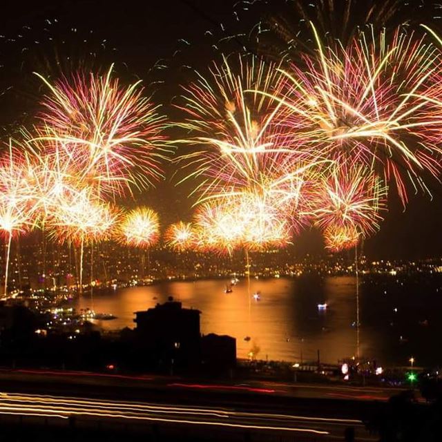 Jounieh International Festival 2017 fireworks fireworks ...