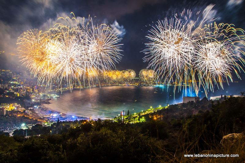Jounieh International Festival 2018 Opening Fireworks Show - Full Video
