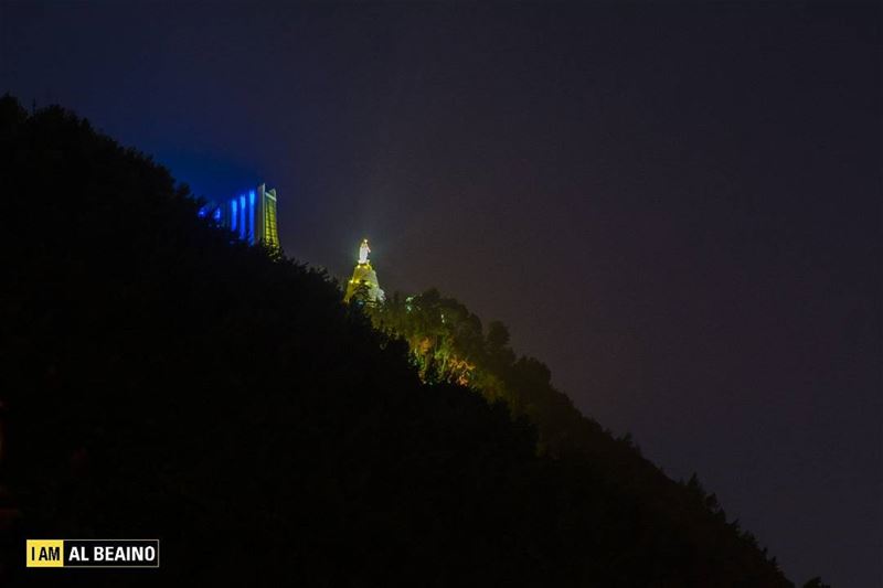  jounieh  lebanon  beirut  harissa  night  light  photo  photography ... (Jounieh - Harissa)