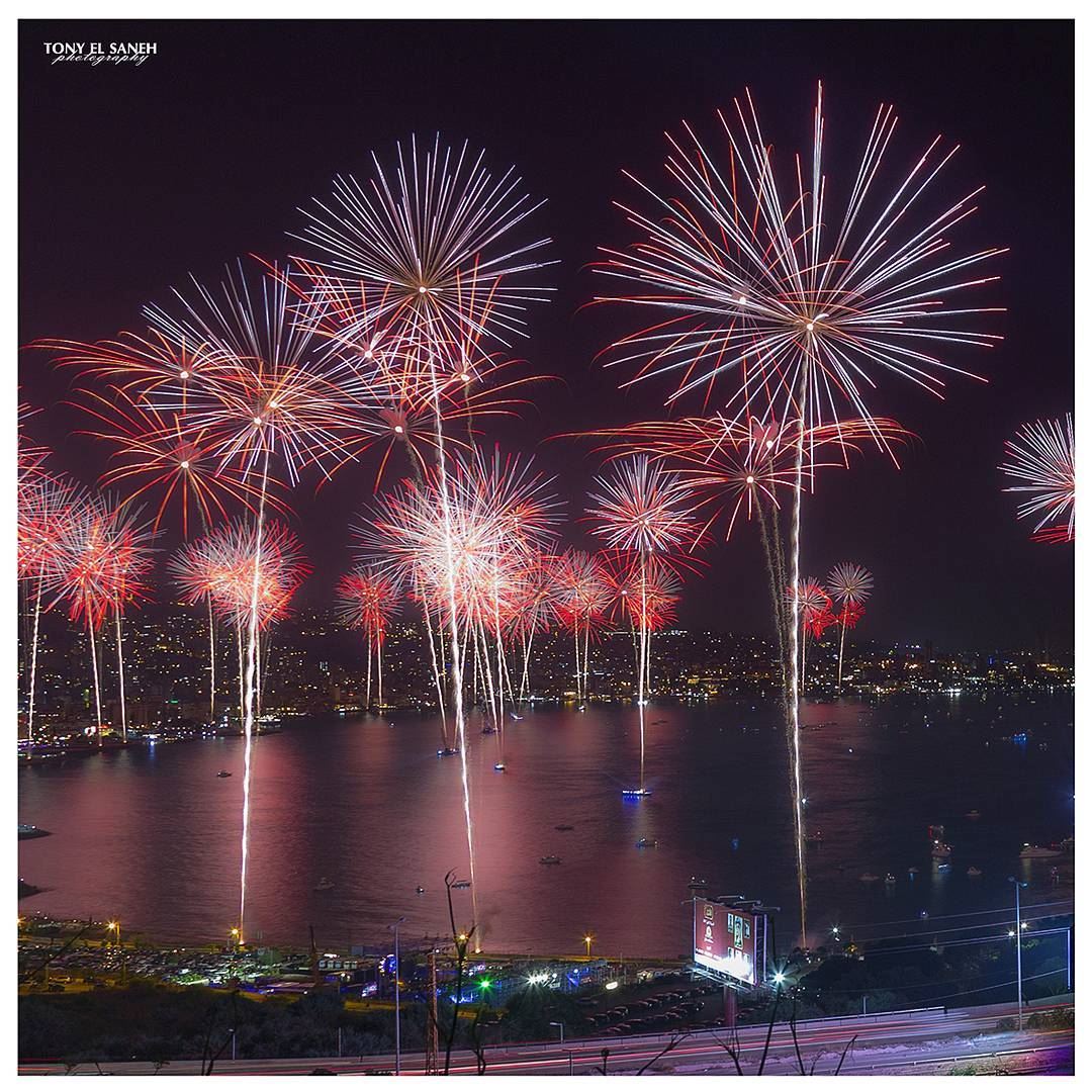  jounieh  lebanon  jouniehfestival  jouniehbay  fireworks  festival ... (Jounieh International Festival)