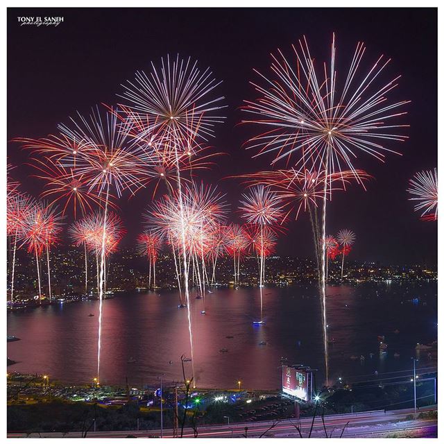 jounieh  lebanon  jouniehfestival  jouniehbay  fireworks  festival ... (Jounieh International Festival)