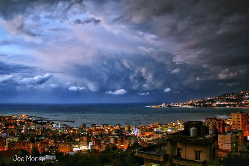  jounieh  night  winter  hdr  rain  raining  photography  wonderful ...