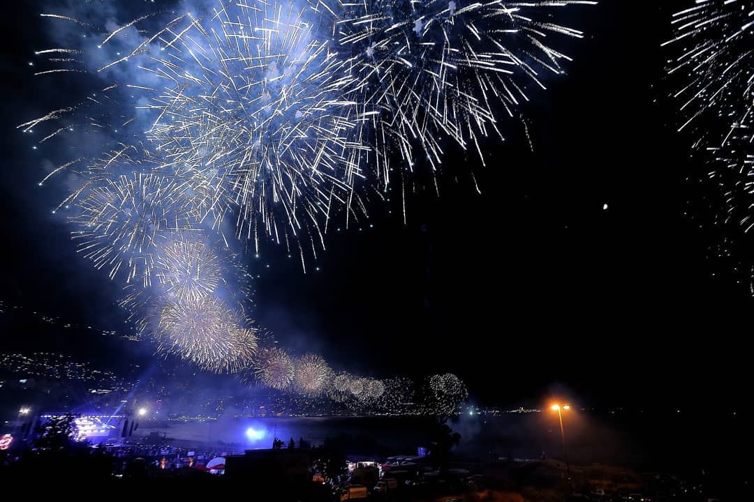  jouniehinternationalfestival2018  fireworks  lebanon  canon ...
