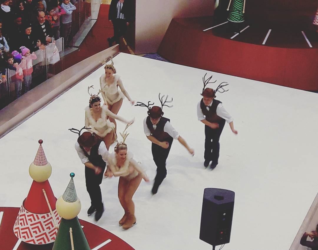 Joyful vibes at City Center christmasdecorations  Dancers  Dancing ... (City Centre Beirut)