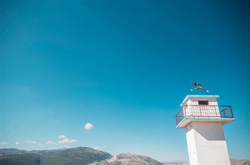 🏃🏻  jubranjumps📸: @freakgmb (Blât, Al Janub, Lebanon)