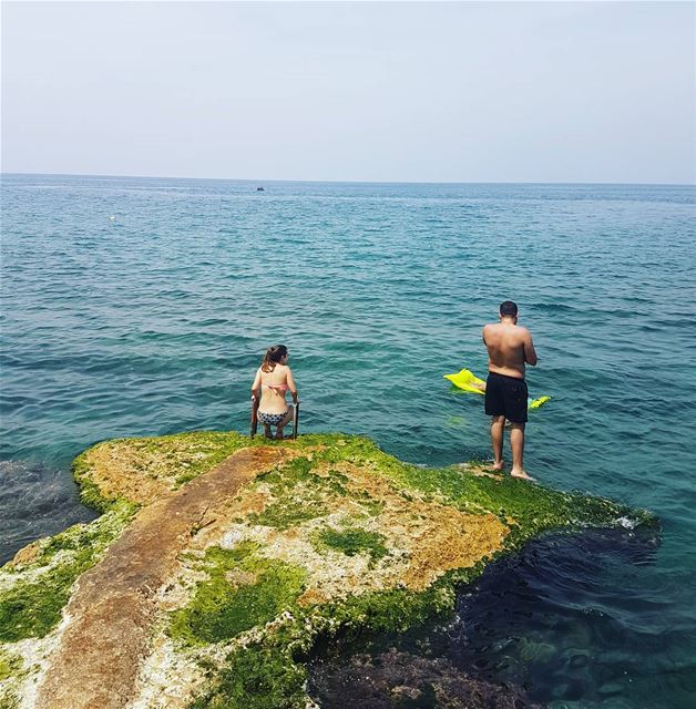 Jump yalla !  lavieenbleu loves_lebanon  super_lebanon   ig_lebanon ... (Ta7t El Ri7 - Anfeh)