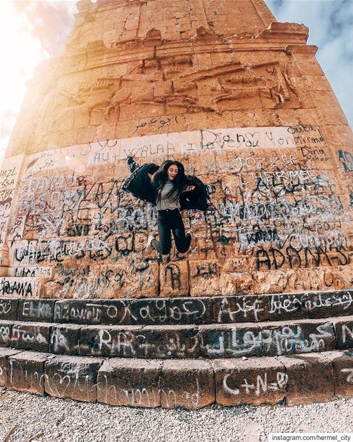 Jumping For Joy is Good Exercise!Photo by @camilla.roses Hermel ... (El Hermel, Béqaa, Lebanon)