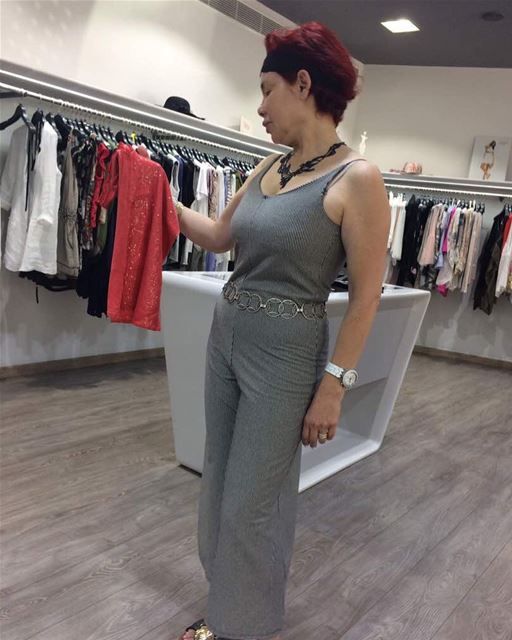 Jumpsuit worn by our lovely client, Now 30% OFF DailySketchLook 107... (Sketch)