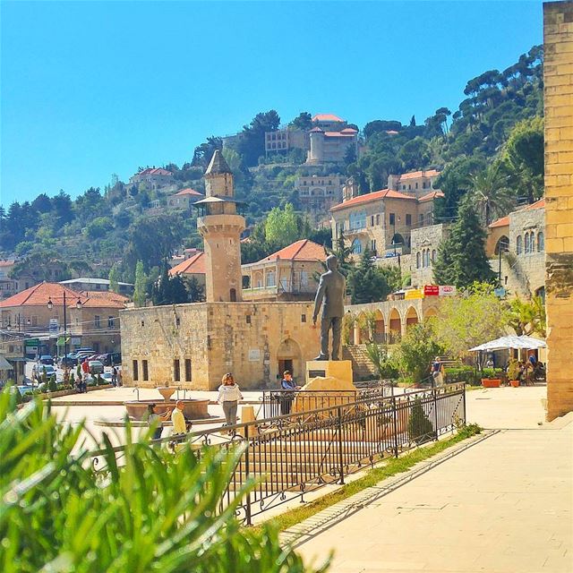 Just Beautiful ❤ lebanon  nature  naturelovers  natureporn  landscape ... (Dayr Al Qamar, Mont-Liban, Lebanon)