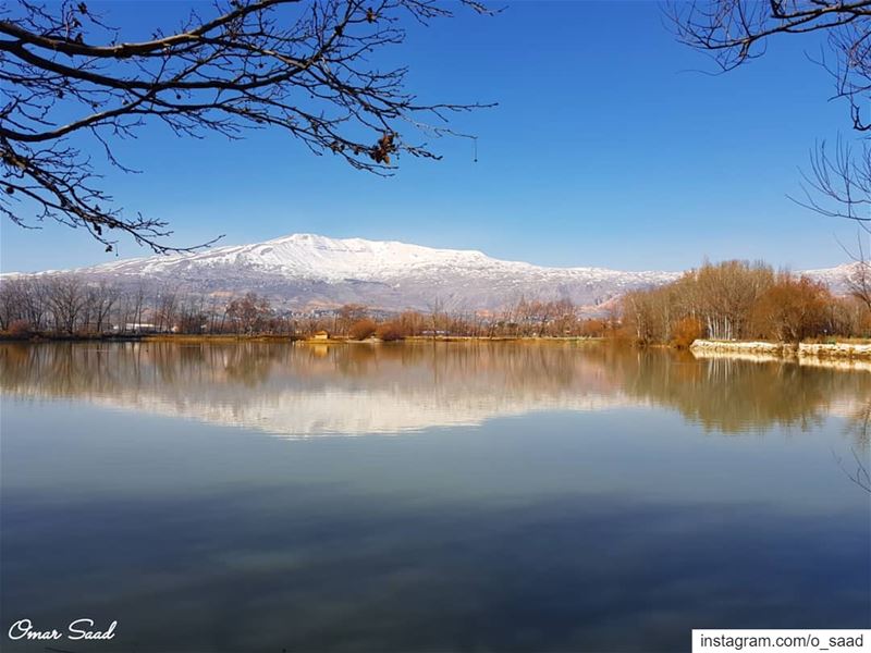 Just Beautiful  taanayel  bekaa  lebanon  landscapephotography  lake ...