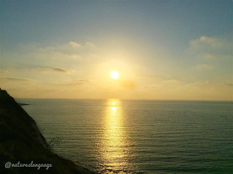 Just before the skies turn orange at  naqoura  lebanon  mylebanon ... (Naqoura)