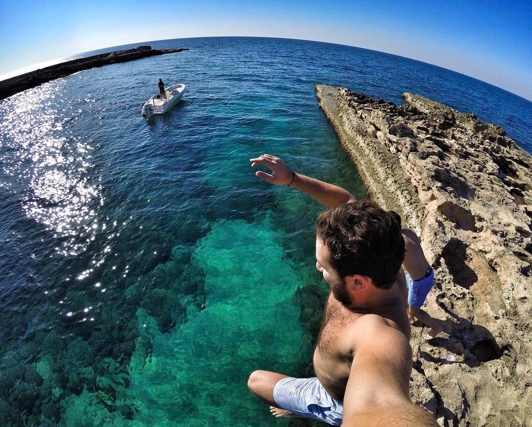 Just Do It ✔️ Livelovebeirut  Sea  Lebanese  lebanon  Instagram  Gopro ... (Joining)
