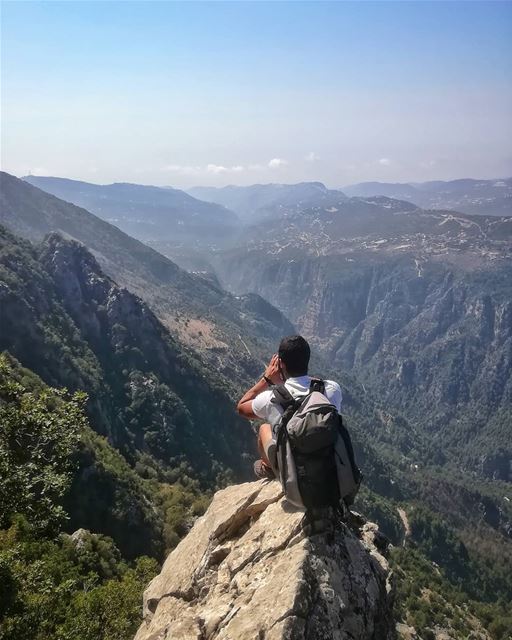 Just in case I forgot, the Echo will remind me of your name..🏷️... (Jabal Moussa Biosphere Reserve)