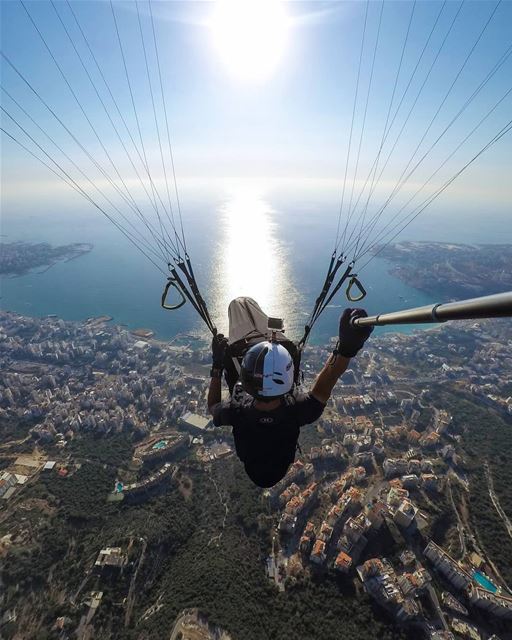 Just tell everyone you're a little tied up at the moment.📷 @milo_daou ... (Harîssa, Mont-Liban, Lebanon)