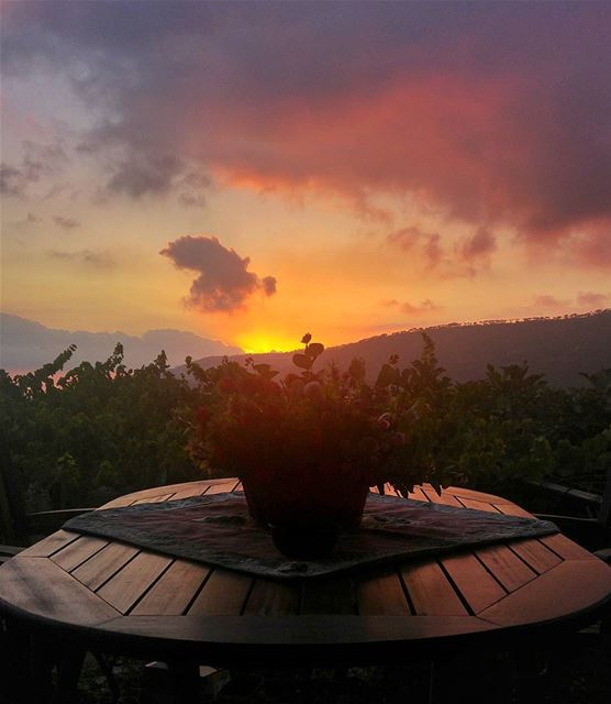 Just watching Sunset .. Tfadalo 😎 lebanon  nature  naturelovers ... (Hammana)