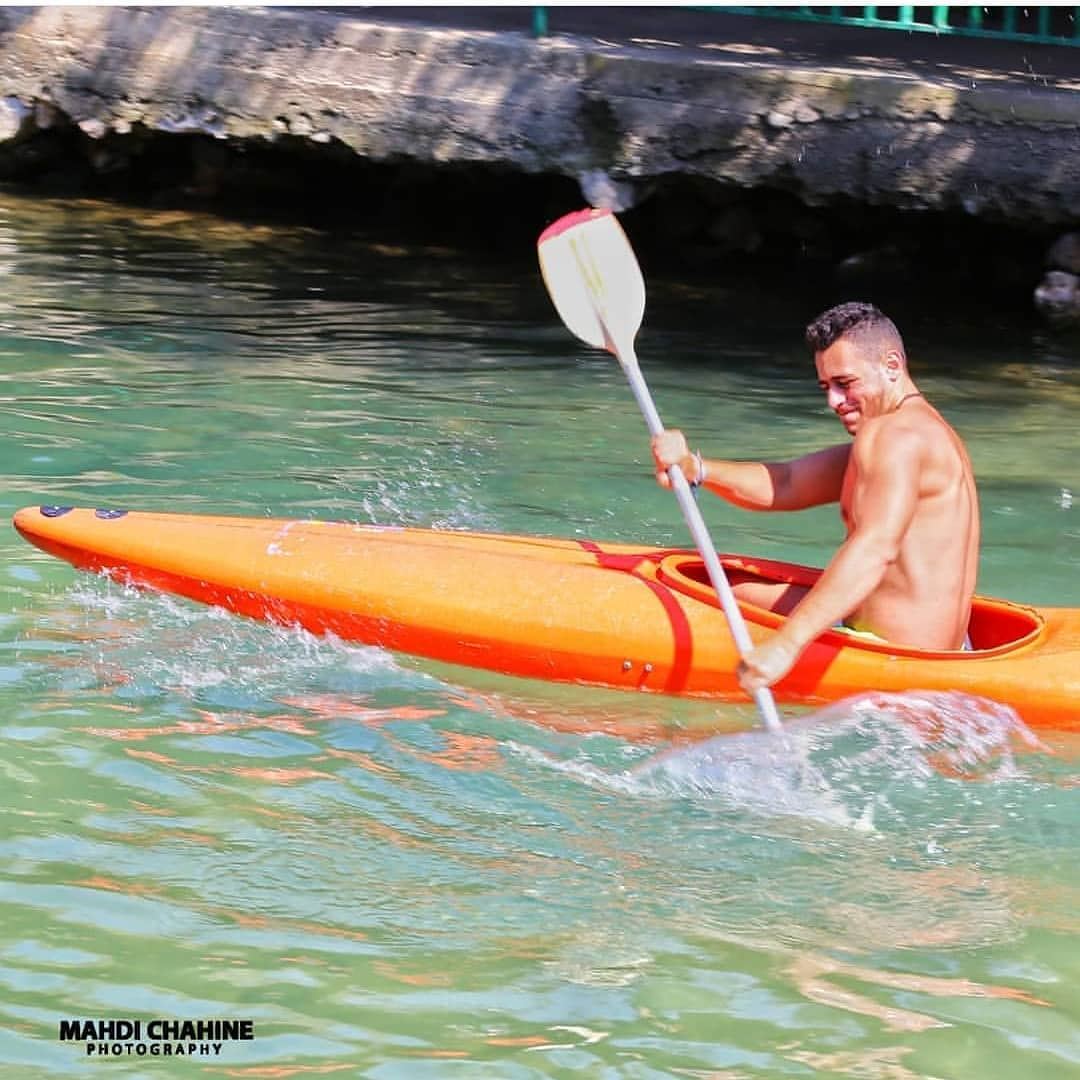 Kayaking by @mahdichahine.photography fun  kayak  kayaking  assiriver ... (El Hermel, Béqaa, Lebanon)