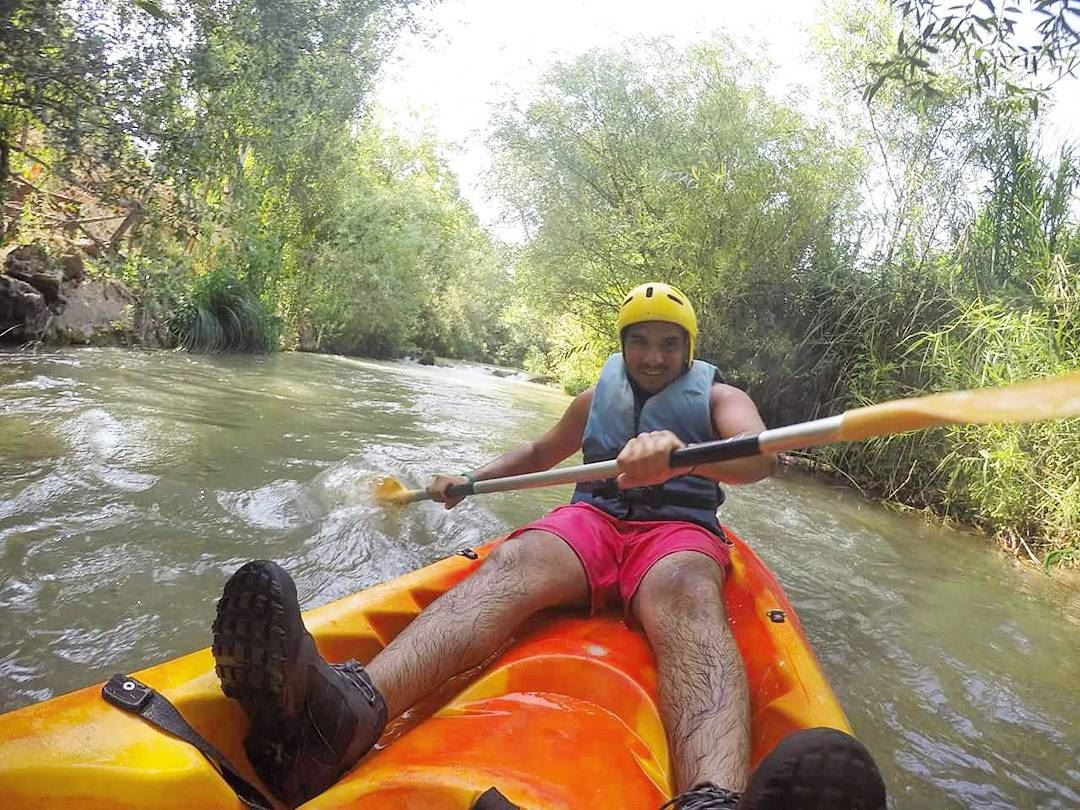 Kayaking lebanon ... (Litani River)