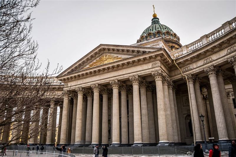 Kazan Cathedral | Saint-Petersburg RU 6/3/2018. It was a normal day in the... (Saint Petersburg, Russia)