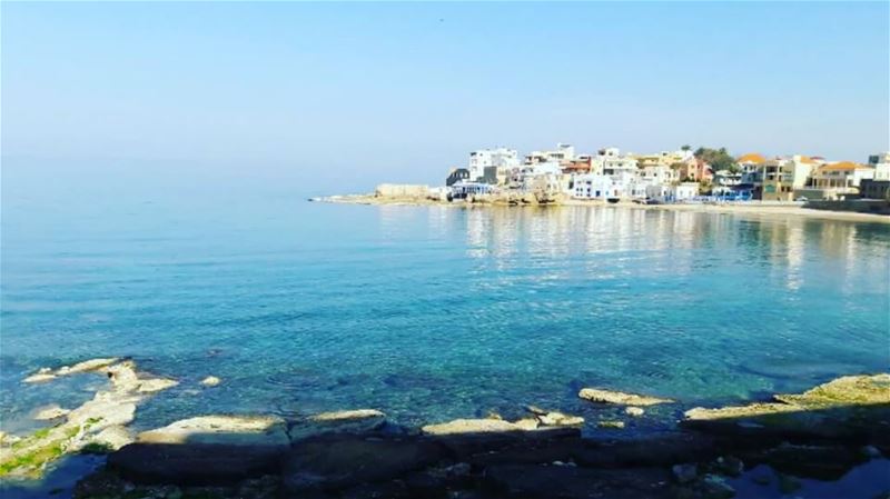 Keep calm, like the sea today 🌊  Batroun  Lebanon  KeepCalm  Calm  ... (CNRS- National Center for Marine Sciences)