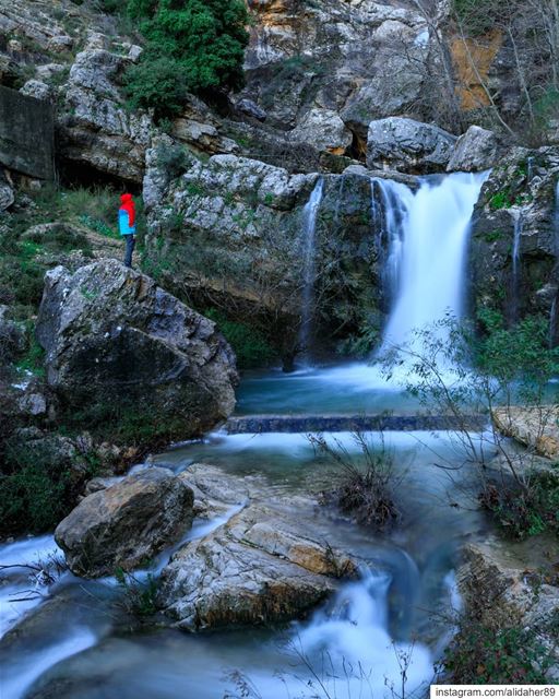 Keep close to nature's heart 🏞.... waterfall lake river paradise... (Jezzine Region)