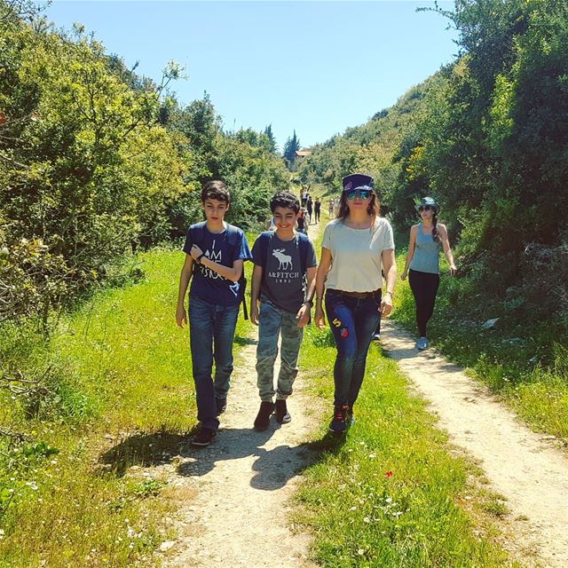 Keep walking...  superhike superwalk superweather☀️☀️☀️  springtime🌸 ... (Batroun District)