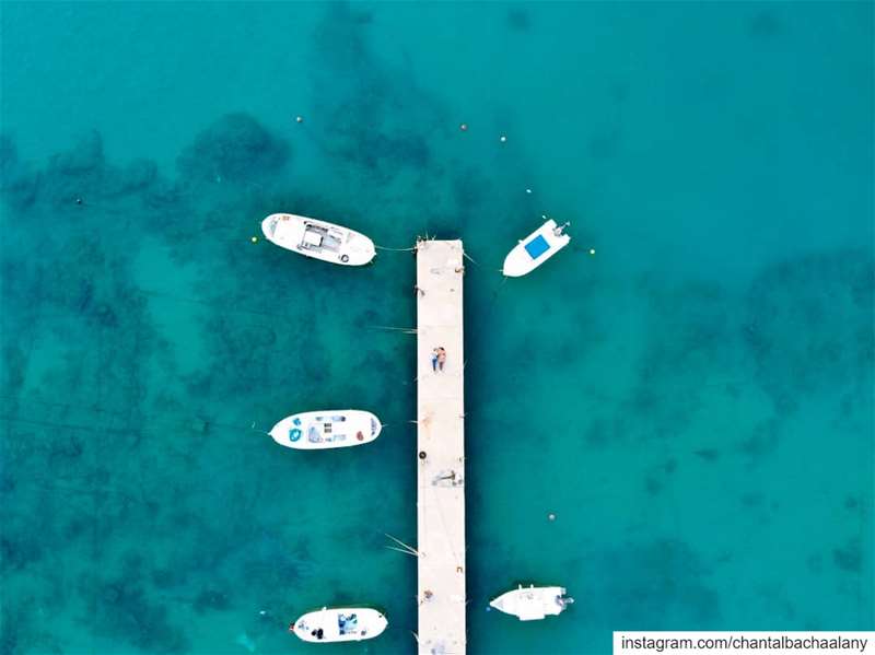 Kids just wanna have some  fun... boats  harbor  bluesea  lebanon ... (Batroûn)