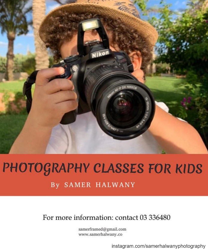 Kids photohraphy class...Let your  kids  dicover the world around them...