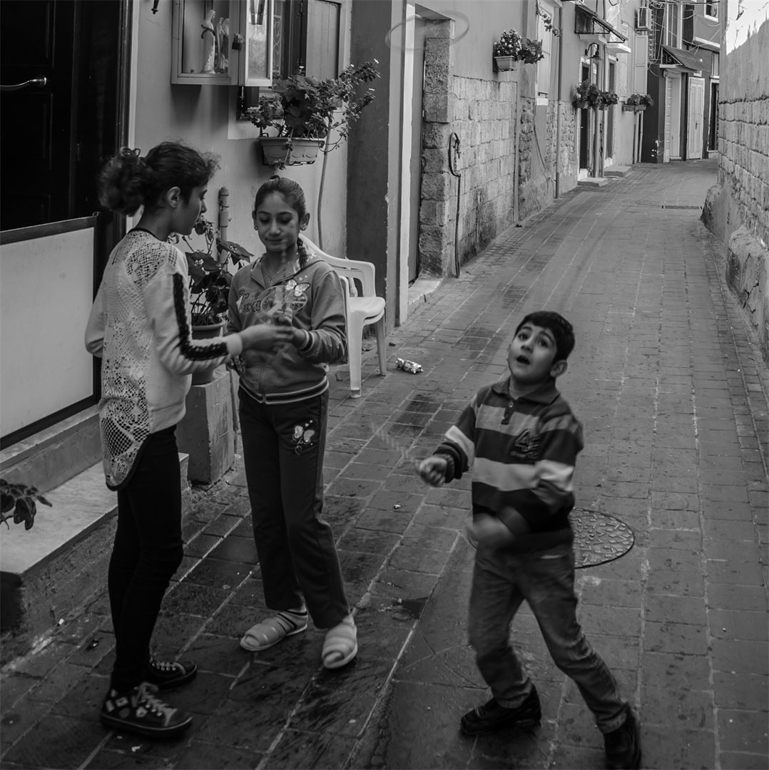 Kids playing in the streets of Tyre  Lebanon  Tyre  Sour  livelovetyre ... (Tyre, Lebanon)