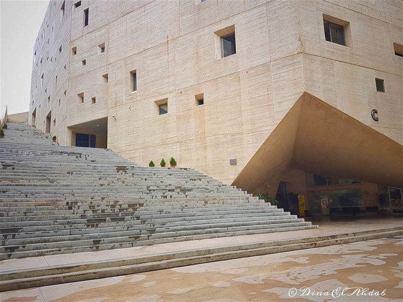 L'architecture; une tournure d'esprit...____ 961lens  usjliban ... (Université Saint-Joseph - Campus de L'innovation et du Sport (CIS))