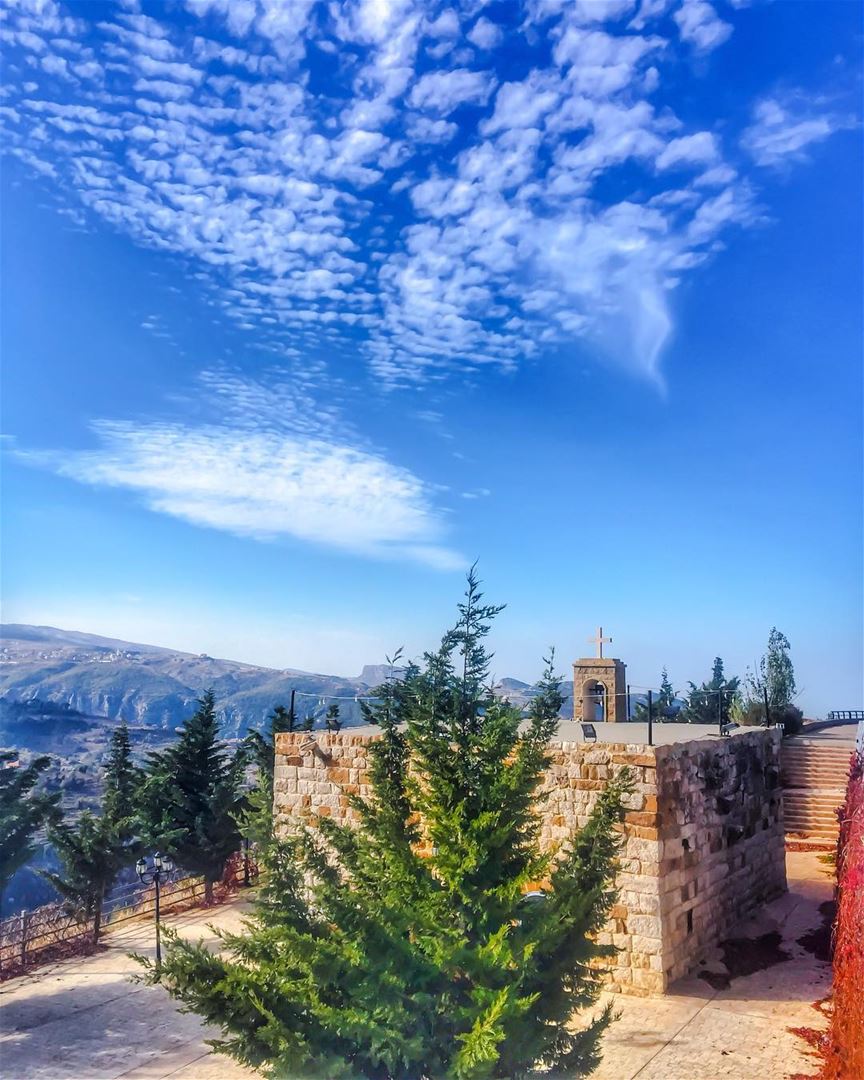L'église  MartMoura à  Ehden est le seul vestige préservé du premier... (Ehden, Lebanon)