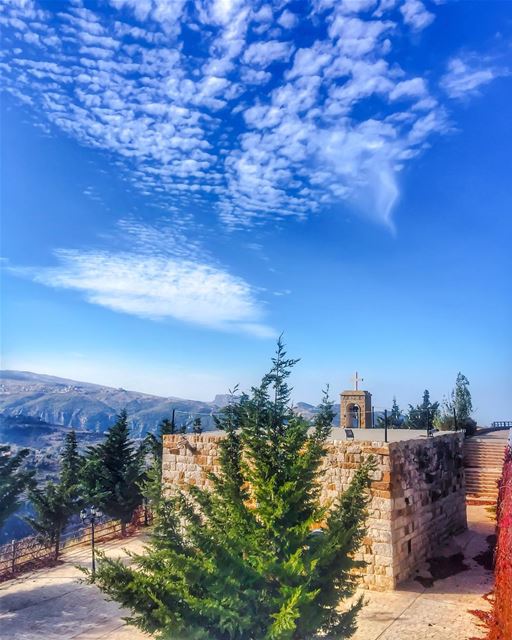 L'église  MartMoura à  Ehden est le seul vestige préservé du premier... (Ehden, Lebanon)