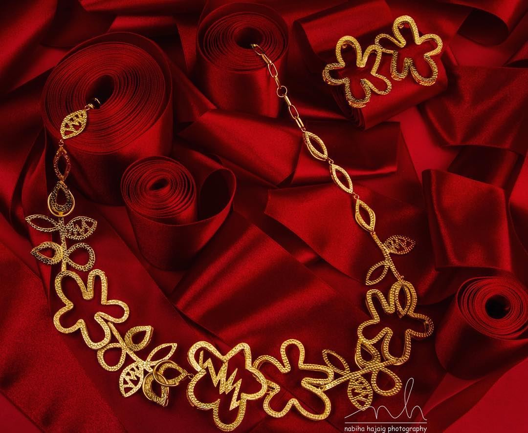 La Bella Jewelry Photography  earrings  red  classic  bracelet  gold ...