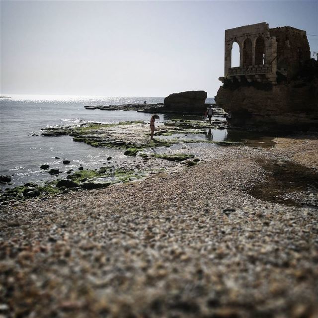 La playa -  ichalhoub in  Batroun north  Lebanon shooting with a ...