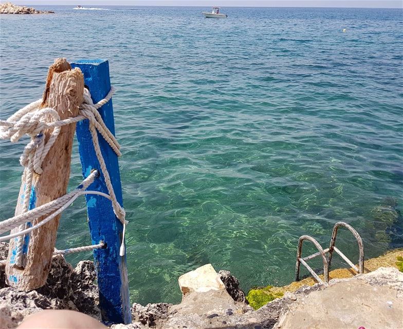 La vie en bleu! loves_lebanon  super_lebanon   ig_lebanon ... (Ta7t El Ri7 - Anfeh)