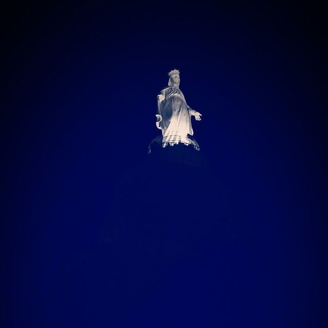  ladyoflebanon  lebanon  harissa  love  jounieh  livelovelebanon  night ... (Our Lady of Lebanon)