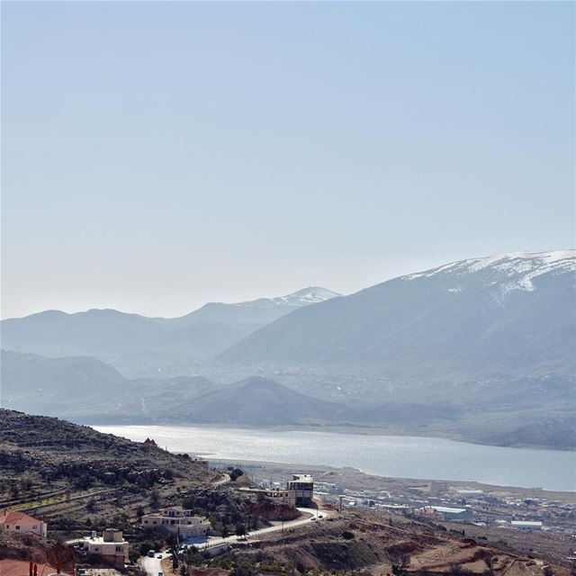 🏔 (Lake Qaraoun)