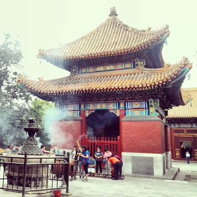 Lama temple, Beijing, China.  الصين  بكين Beijing  Pekin  igersChina ...