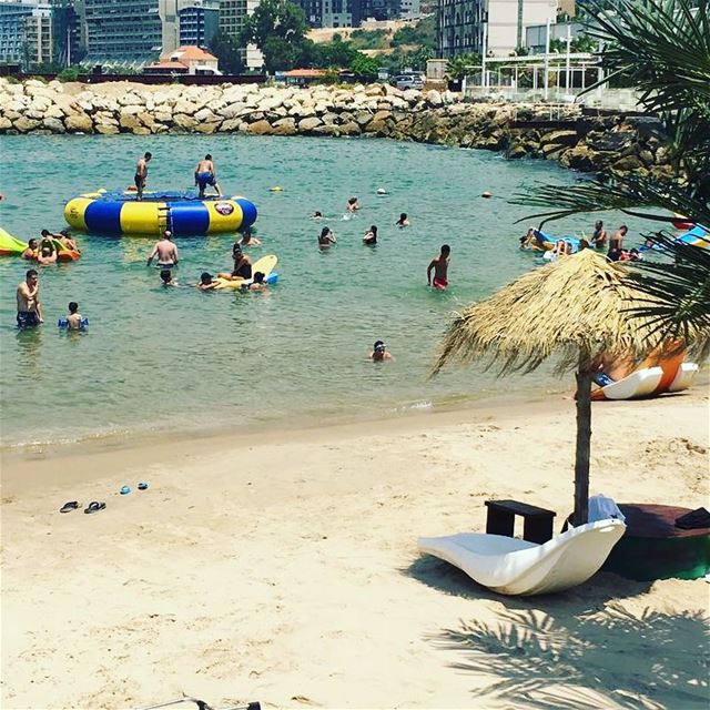 lamedina  jounieh  lebanon  lebanese  beach  sand  swim  fun  friends ...