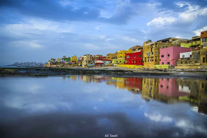 🏘 landscape  longexposure  reflection  beautiful  city  instadaily ... (Beirut, Lebanon)