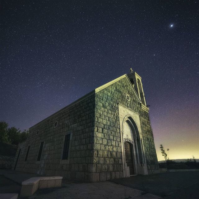  landscape night nightphotography longexposure church stars astro...