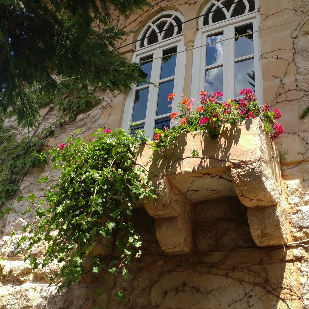 Landscaping is essential even if the architecture is beautiful, right? ... (El-Mukhtarah, Mont-Liban, Lebanon)