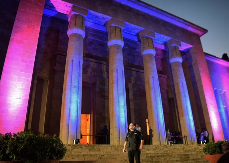  lanuitdesmusees  2018  lebanese  national  museum  color  night  nikon ... (National Museum of Beirut)