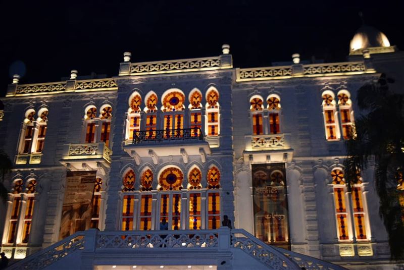  lanuitdesmusees  sursock  museum  night  photography  lights  contrast ... (Sursock Museum)