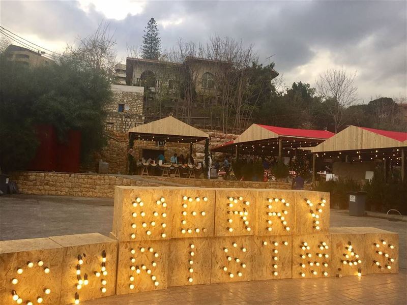 Last day to go... experience the happiest Christmas market  (Antelias)
