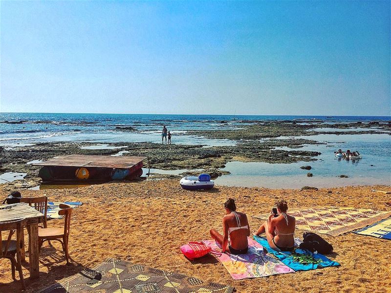 Last days of summer 🌊🌞  shesonlyhappyinthesun  livelovelebanon ... (Le Colonel Batroun)