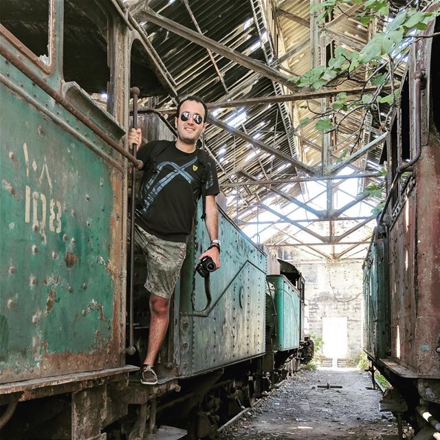 Last minute train 🚞•••••••••••••••••••••• train  trainstation  places ... (Tripoli, Lebanon)