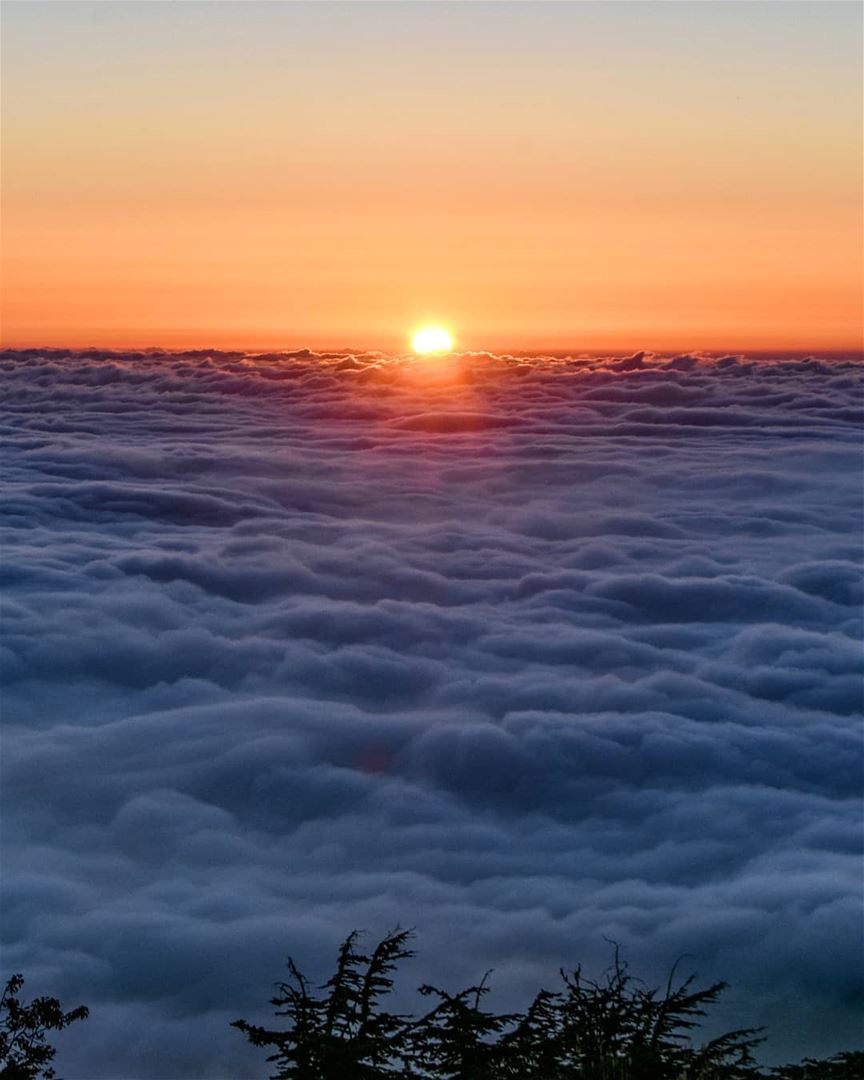 Last moments of sunlight | No, this photo isn't taken from an Airplane!... (Arz el Bâroûk)