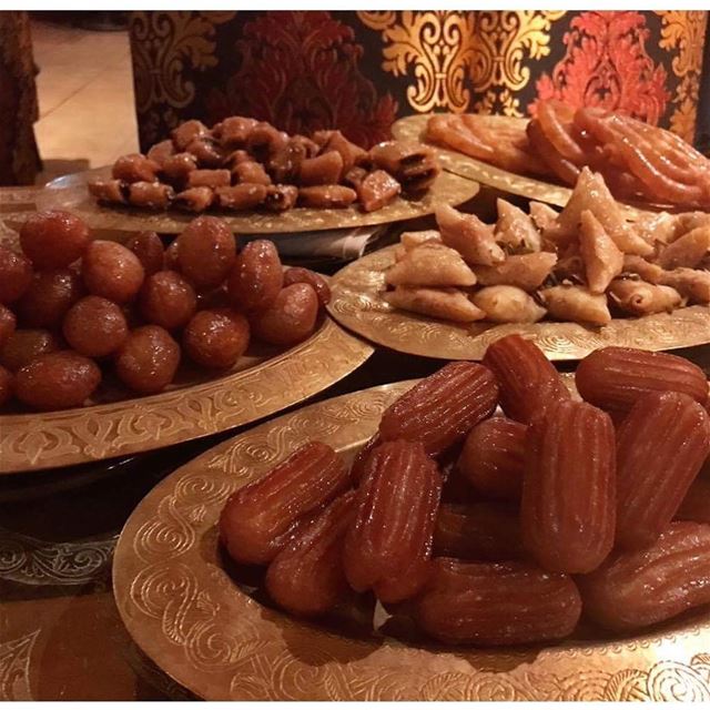 Last night's ramadan sweets, This is what I'm craving right now 💖💖💖🙏 ... (Levant Lounge & Restaurant)